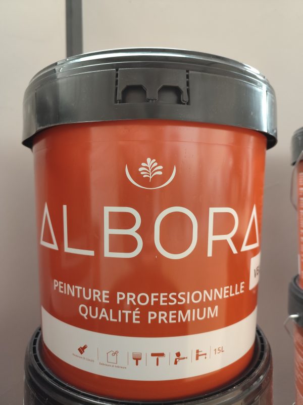 peinture blanche velours albora