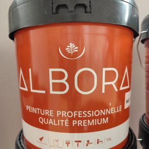 Peinture blanche mat professionnelle intérieur premium Albora