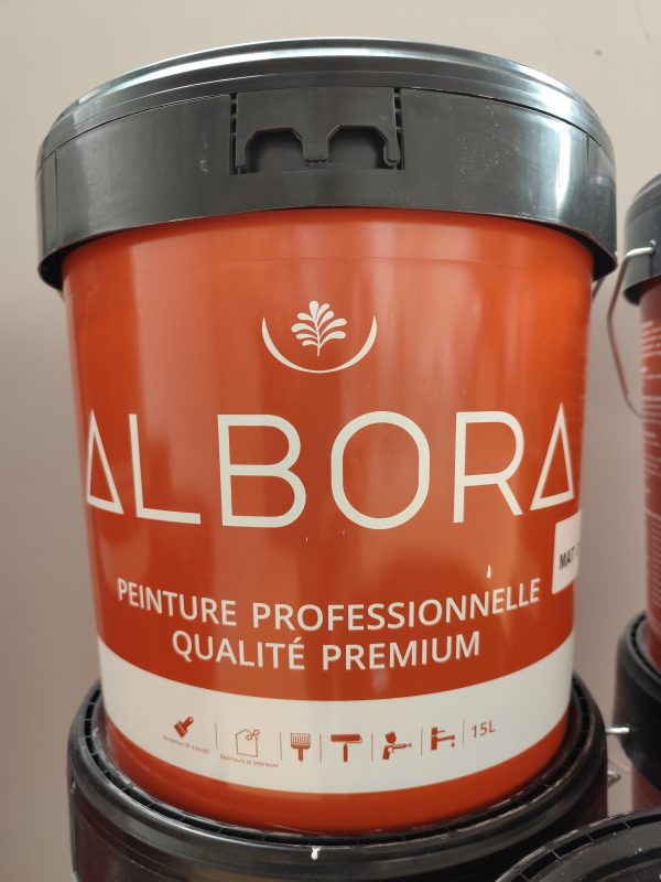 peinture blanche mat albora